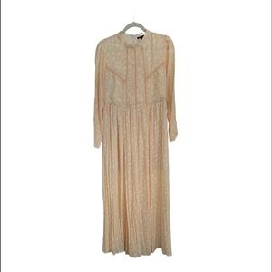 Something Navy long sleeve maxi dress